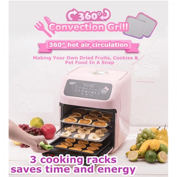 Sanrio- Hello Kitty Air Fryer Toaster - Picture 4 of 8